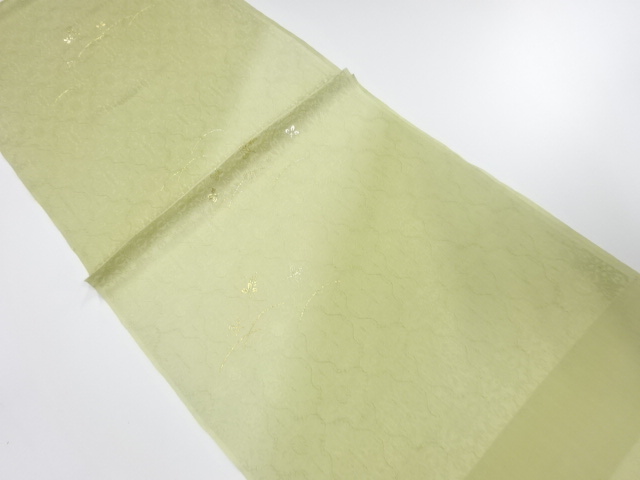 未使用品　正絹　帯揚げ